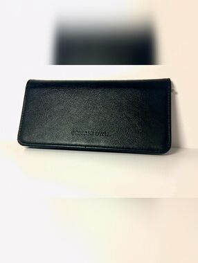 Origami Owl Black Leather Wallet